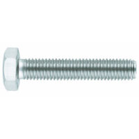 Vis métrica - Cabeza hexagonal - Rosca total DIN-933 - Zincada M12 x 110 - Caja de 25