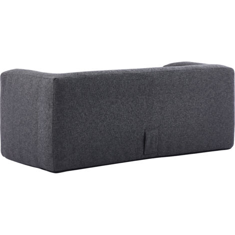 Waigg Kii Sitzkissen Für Bank Oder Stuhl – 140 X 40 X 5 Cm, Dunkelgrau, Für Innen & Außen