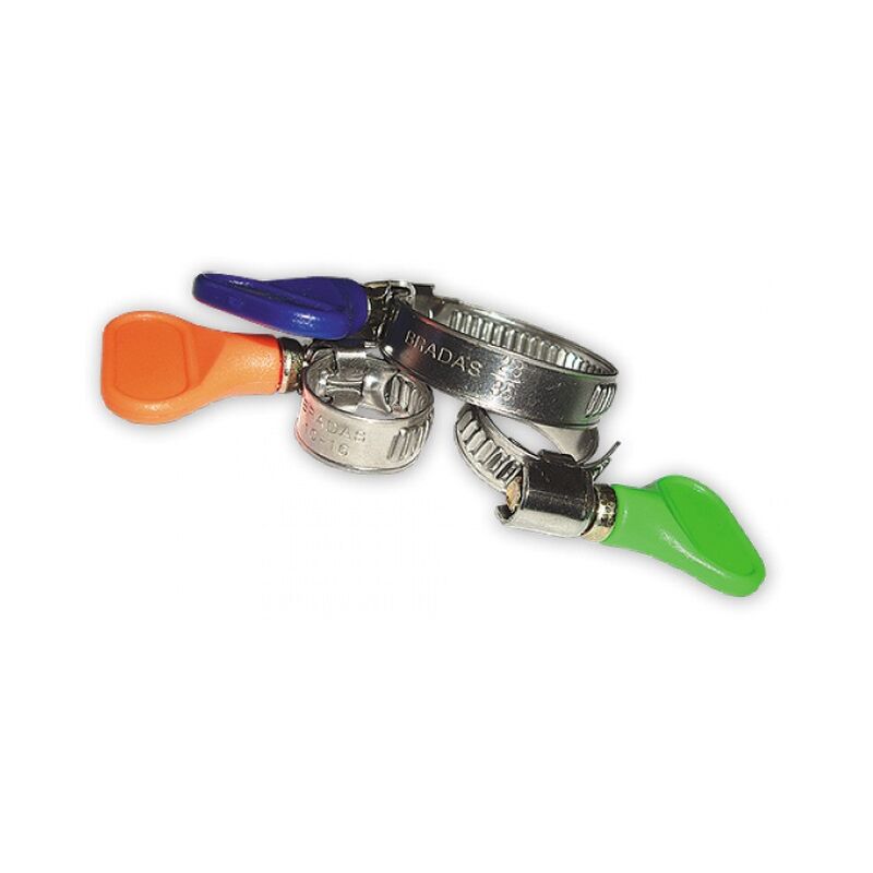Lot De 10 Colliers De Serrage DAWRIS - Acier Inoxydable 25-40 Mm Pour Tuyauterie