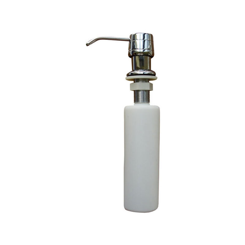 Distributeur Savon Chrome Monté Sur Évier