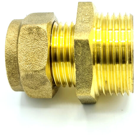 Raccords De Compression Impériaux Mâles En Laiton - Gamme Complète De 1/8" à 1/2" Pour Circuits Pneumatiques