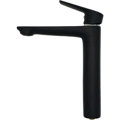 Robinet Salle De Bain Haut Mitigeur Lavabo Graphite Monocommande Dokos