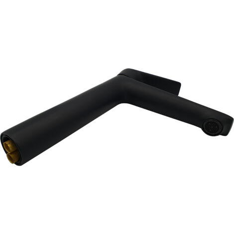 Robinet Salle De Bain Haut Mitigeur Lavabo Graphite Monocommande Dokos