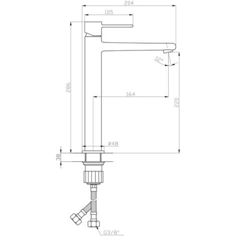 Robinet Salle De Bain Mitigeur Lavabo Haut Or Monocommande Glamour
