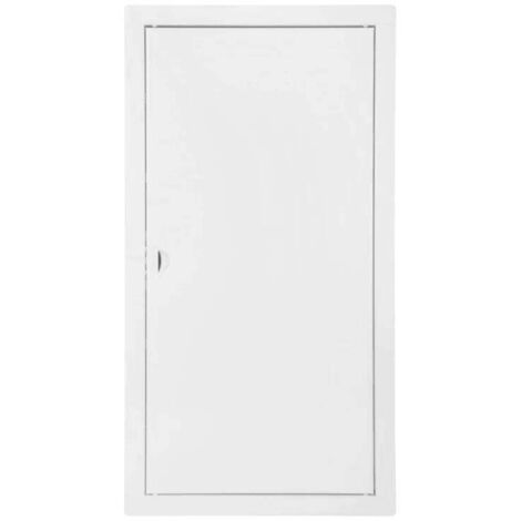 Trappe de visite en métal 40x60 cm – Revêtement en poudre – Accès facile aux compteurs – Pour cheminées et ventilation (1/3)