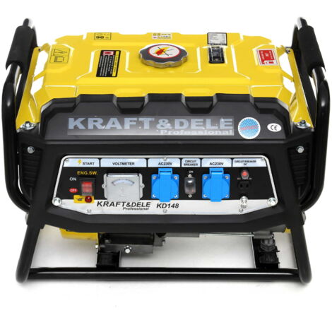 Groupe électrogène Portable Tools - 2000-3000W, Essence, Réservoir 12-15L, 280V, Matériel Pro