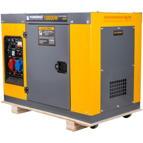GeoTech Pro DGP8000SE - Groupe électrogène 6 KW monophasé diesel