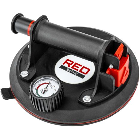 VENTOUSE À VIDE 200 MM POIGNÉE AVEC MANOMÈTRE EN COFFRET CAPACITÉ DE CHARGE 120 KG VENTOUSE À VIDE 200 MM POIGNÉE AVEC MANOMÈTRE EN COFFRET CAPACITÉ DE CHARGE 120 KG