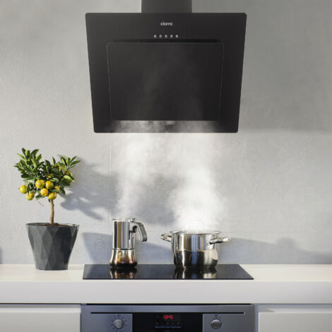 Campana extractora 60cm de vidrio 370m3/h Clase A++ CIARRA CD6737B