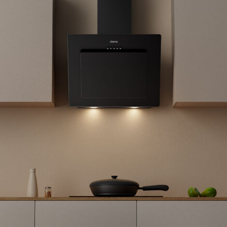 Campana extractora 60cm de vidrio 370m3/h Clase A++ CIARRA CD6737B