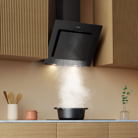 Campana extractora 60cm de vidrio 370m3/h Clase A++ CIARRA CD6737B