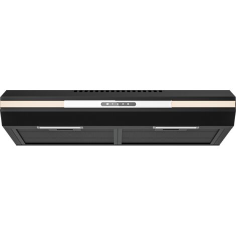 CIARRA Cappa da Cucina a Viso 60cm 300m³/h Comando Touch Ricircolo o Scarico CD6921B