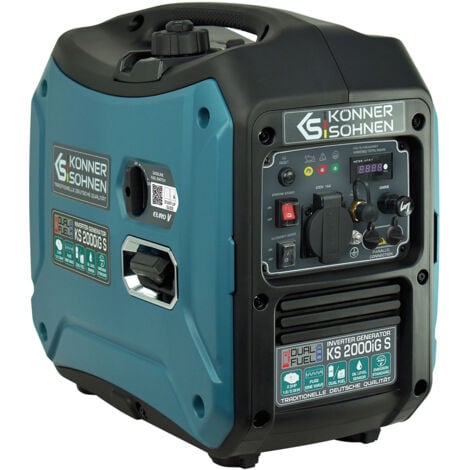 Generatore di inverter a benzina e gas Könner & Söhnen 2000 W KS 2000iG S