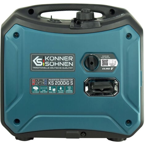 Generatore di inverter a benzina e gas Könner & Söhnen 2000 W KS 2000iG S