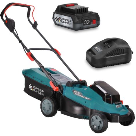 Falciatrice a batteria KS 33LM-20V 30 l 33cm 3200 tr/min con batteria 2Ah e caricabatterie