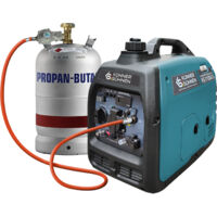 Generatore Inverter Dual Fuel Könner & Söhnen KS 2100iG S (Gas/Benzina), 2,1 kW, Silenzioso, Onda Sinusoidale Pura, Tecnologia ECO, USB Integrata, Ideale per Campeggio e Dispositivi Sensibili