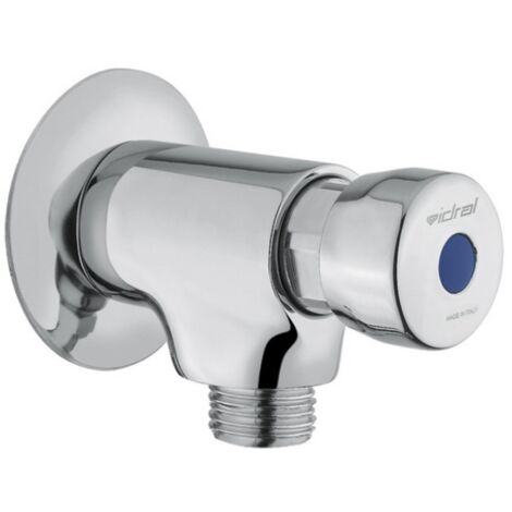 Grifo para urinario temporizado de pared con pulsador Idral Classic 08020/E-08020/1E  sin tubo