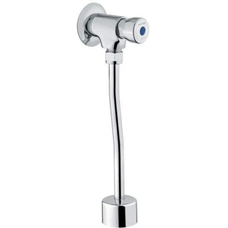Grifo para urinario temporizado de pared con pulsador Idral Classic 08020/E-08020/1E  con tubo