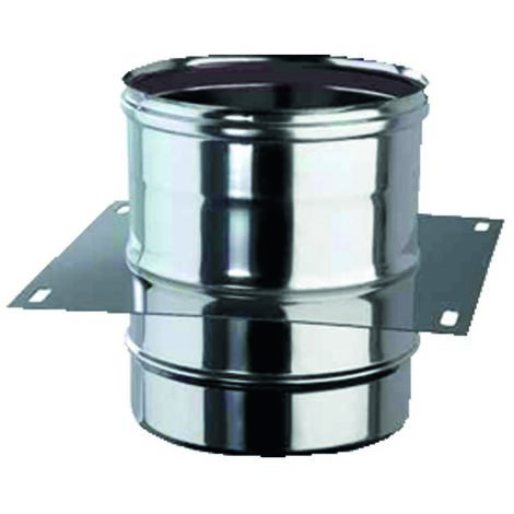 Placa intermedia mf - acero inoxidable l 244 mm soporte de placa d 200