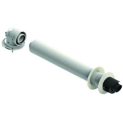 kit coaxial - pps / metal pintado con inspección kit coaxial de condensación 60/100 con inspección junkers bosch