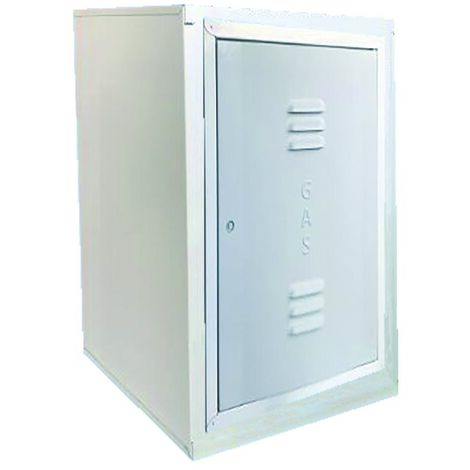Caja para contador de gas electrónico marco: acero inoxidable - puerta: abs caja para contador de gas uni 9036 acero inoxidable