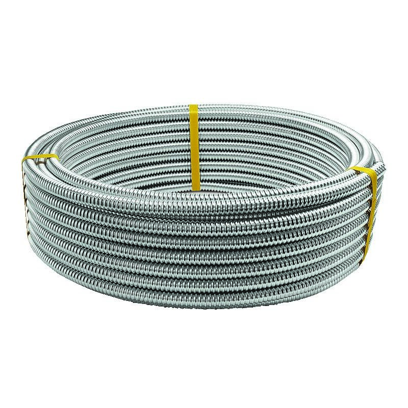 GVSS Edelstahl-Wellschlauch 3/4 Zoll – 400 Mm, DN20, Flexibel, Für Wasser, Heizung & Enthärtung, Verdrehschutz