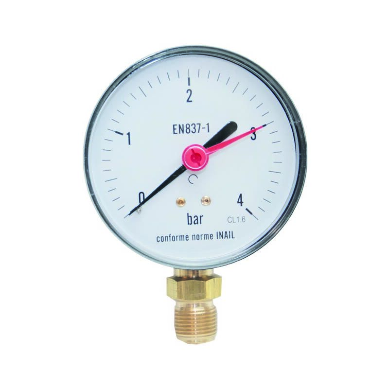 Radial-Manometer d.100 40 bar