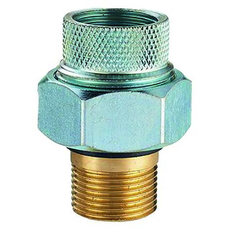 3/4" MF-Gewinde für isolierende dielektrische Verbindungen - Messing, 3 Stück