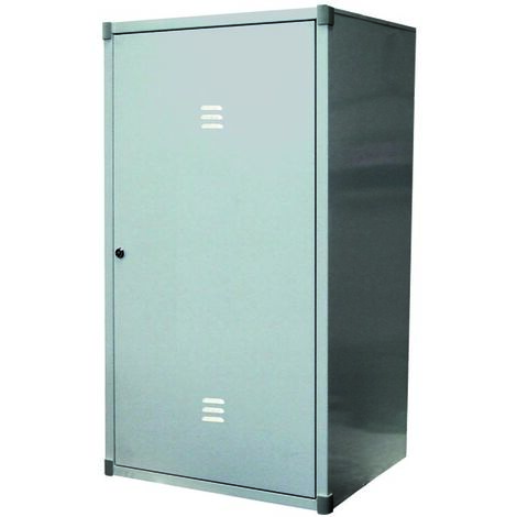 Gaszählerkasten Verzinkt 60x45x24cm - Wandmontage Für Gaszähler Schutz