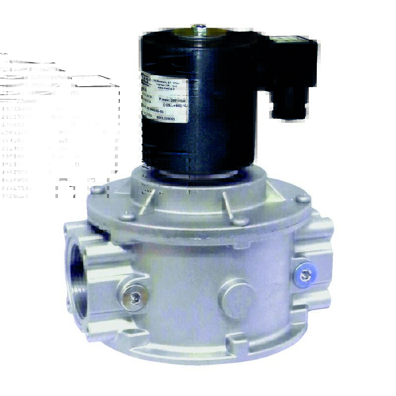 Vanne à Siège à Angle 1" NPT NEUVE - Actionnée Par Air, Normalement Fermée - En Acier Inox 304