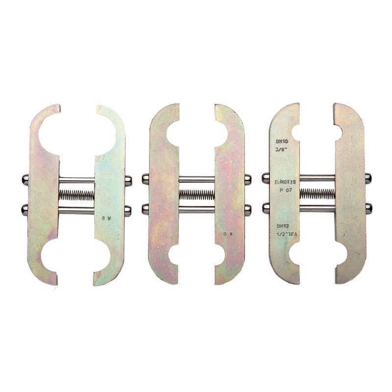 Gabarit de bridage pour tuyaux CSST pour systèmes solaires dn12 dn15