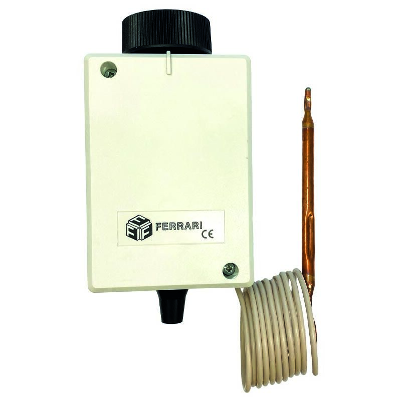 Thermostat Réglable IMIT Avec Capillaire, Plage -35°C à +35°C, étanche IP54, Référence 544402, Fabriqué En Italie, Neuf