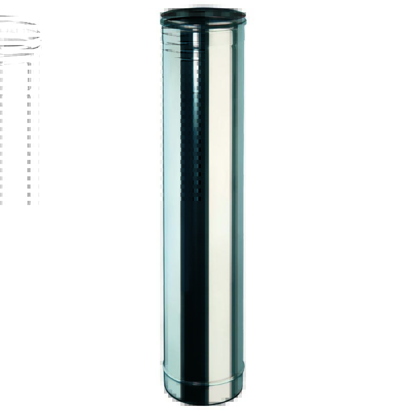 Silencieux Flexible Non Tissé Avec Connexion Diamètre 125 Mm Longueur 1000 Mm