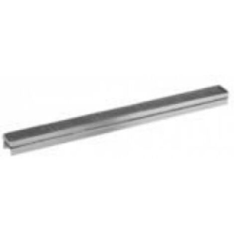 INDIVIDUELL - Gouttière de douche en acier inoxydable avec une longueur de 900 mm (1/2)