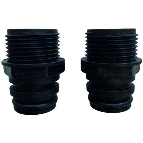 Raccords 1" avec joint torique de remplacement pour code 061221 pour adoucisseurs d'eau