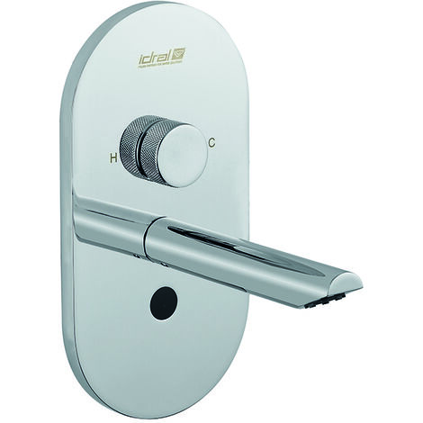Mélangeur lavabo électronique encastré avec bec à pile Série 700 Idral 700.A9 Chromé (1/2)