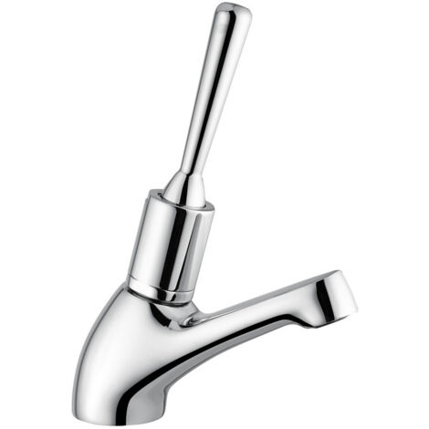 Robinet de lavabo temporisé de la série CLASSIC avec levier de commande anti-vandalisme - Idral