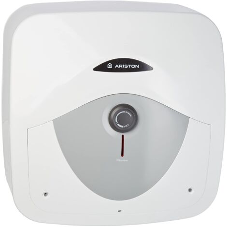 Ariston Group – Chauffe-eau à accumulation 30L aérien – Éléments en cuivre – Isolation haute densité – Température max 78°C – 3100339