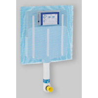 Geberit – Réservoir à encastrer Sigma 8 cm – Bâti support WC pour murs en maçonnerie – Chasse d'eau réglable jusqu'à 4 l – Cuve isolée contre condensation