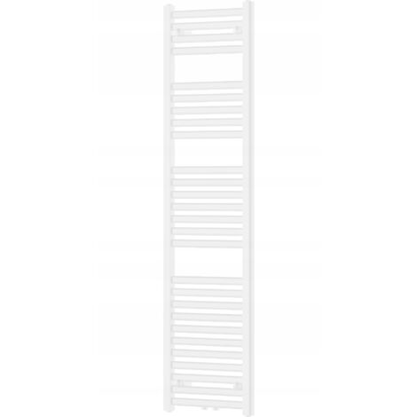 Radiador secatoallas eléctrico 574W 150x40x3, Blanco (1/4)