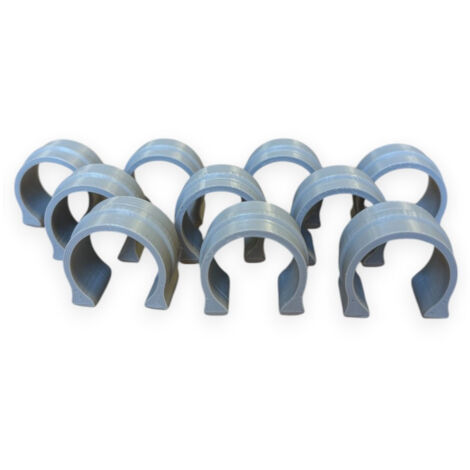 Lot de 20 clips pour bâche serre 25mm x 30mm - Haute Qualité TECPLAST 30CP - Clips de fixation métal revêtement Zinc | Leroy Merlin Lot de 20 clips pour bâche serre 25mm x 30mm - Haute Qualité TECPLAST 30CP - Clips de fixation métal revêtement Zinc | Leroy Merlin