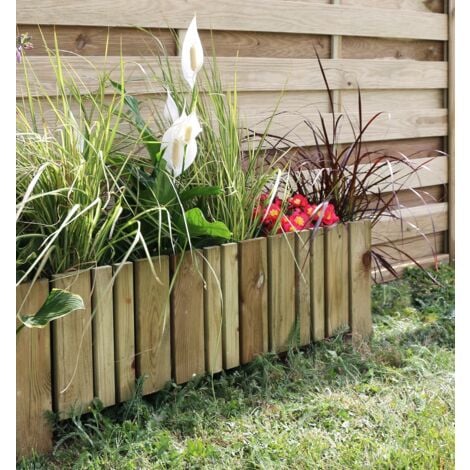 Bordure en bois VERTIKAL
