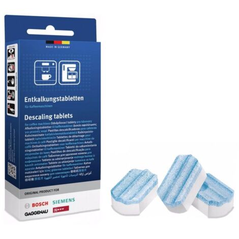 Pastilles détartrantes 2-en-1 (3x36gr) Bosch 311821 / 311975 / TCZ8002
