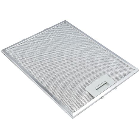 Filtre à graisse en métal 320x260mm d'origine Smeg 064091401 (1/3)