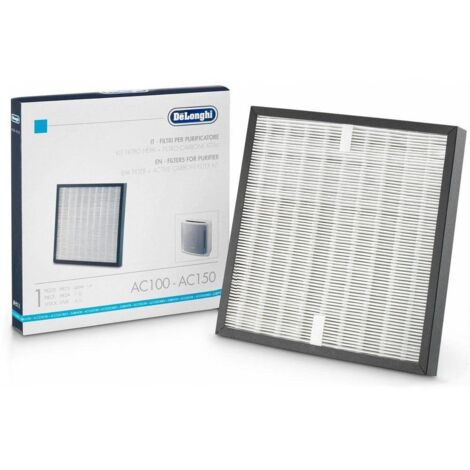 Set de filtres pour purificateur d'air DeLonghi AC100 / AC150 (1/3)