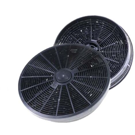 Filtre à charbon (2pcs) d'origine Beko KF9179183012 / ACK00108 (1/4)