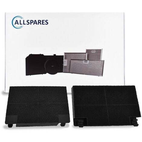 Filtre à charbon (2pcs) Electrolux EFF70 / E3CFF70 par AllSpares (1/4)