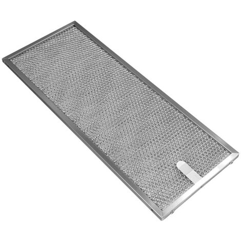 Filtre à graisse en métal 387x153mm Novy 140040 / 563-8035 par AllSpares (1/3)