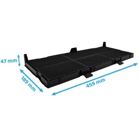 AllSpares Filtre à charbon pour Hotte adapté pour Bosch 11025806 / DSZ4561 / Siemens LZ45610 et