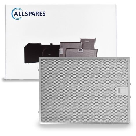 Filtre à graisse en métal 358x265mm 703451 / 00703451 par AllSpares (1/3)